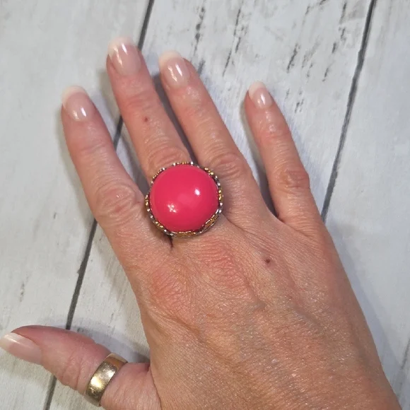 Plunder Pink and Gold Accent Ring - Picture 5 of 5